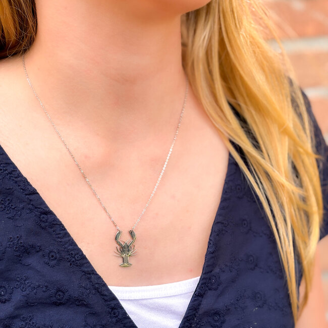 ZAG  Bijoux ketting zilver met kreeft