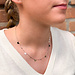 ZAG  Bijoux Zilverkleurige ketting met vlinders