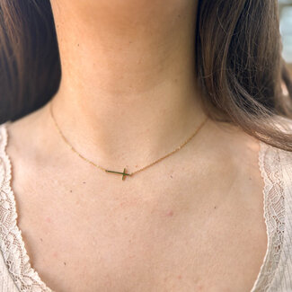 ZAG  Bijoux Ketting goud kruisje