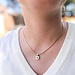 ZAG  Bijoux Ketting goud met zirconia ronde hanger