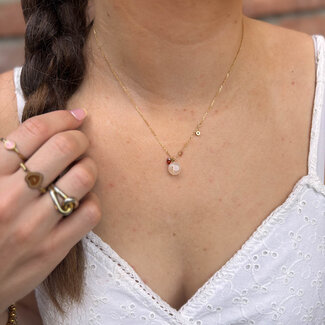 ZAG  Bijoux Nude steen