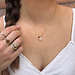 ZAG  Bijoux Nude steen