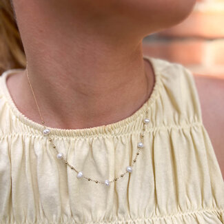 ZAG  Bijoux Niet voor je oma parel ketting