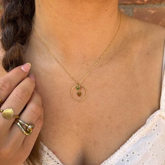 ZAG  Bijoux Subtiel groen