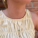 ZAG  Bijoux Ketting met groene ronde hanger