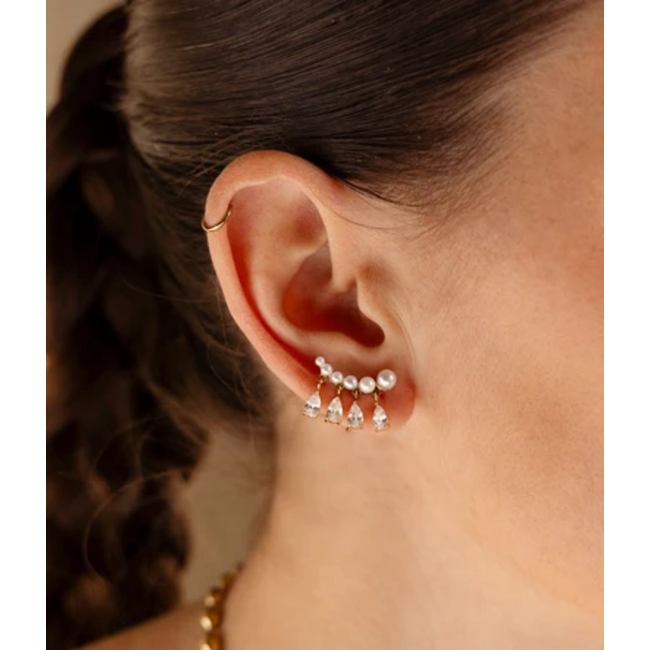ZAG  Bijoux Pittige Parel oorbellen