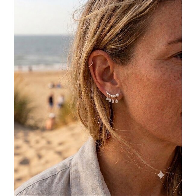 ZAG  Bijoux Pittige Parel oorbellen