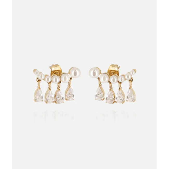 ZAG  Bijoux Pittige Parel oorbellen