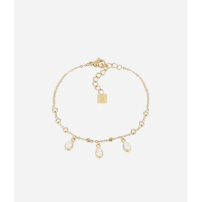 ZAG  Bijoux Armbandjes met zirconia glitter strass steentjes