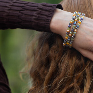 Biba herfstige kralen armband Biba Biba herfstige kralen armband Biba