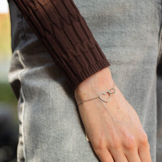Day & Eve  Day&Eve Hartjes Armband