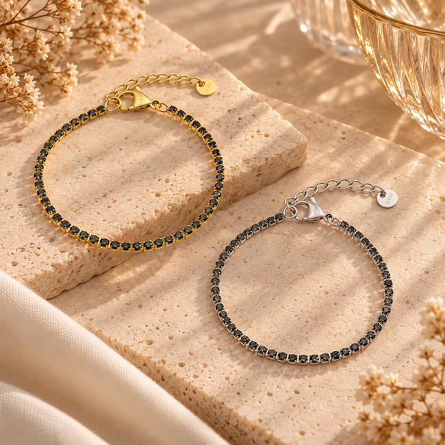 IXXXI iXXXi Armband Tennis Black Diamond