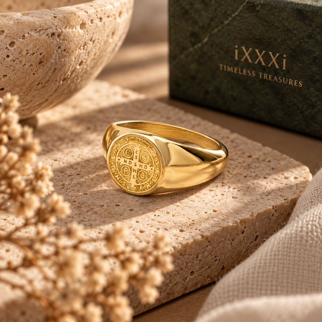 IXXXI iXXXi Fame Zelya zegelring of muntring goud