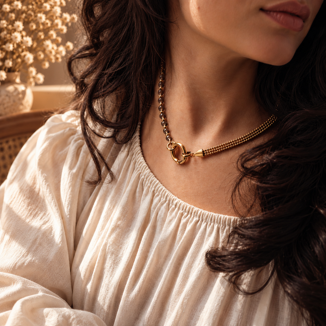 IXXXI iXXXi complete ketting goud