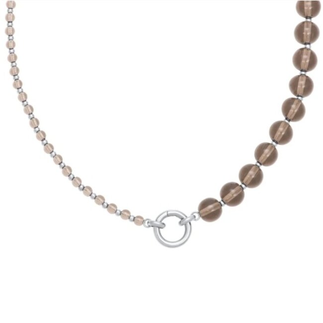 iXXXi complete ketting zilver connect rookkwarts