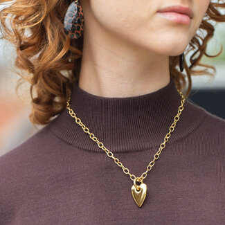 Beadle Schakelketting met hart Beadle Schakelketting met hart