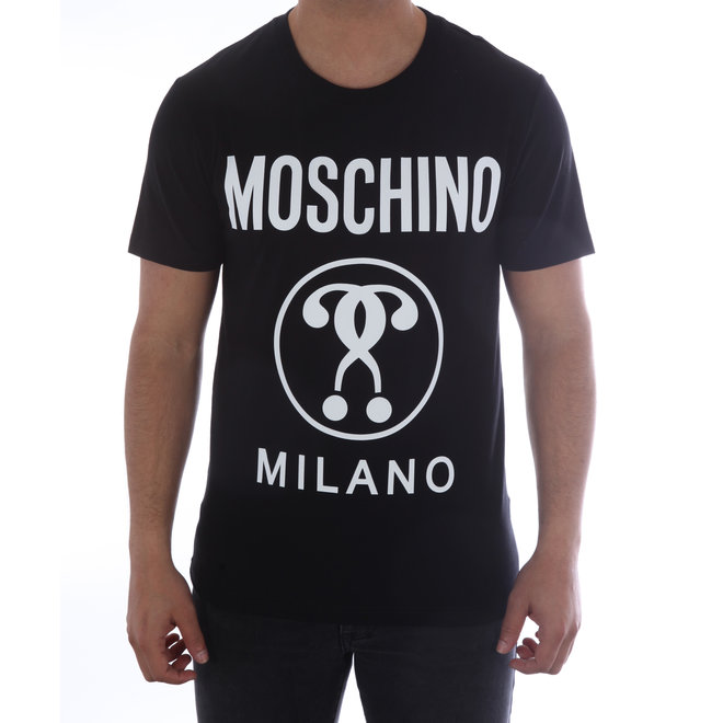 Moschino | T-shirt Moschino Milano Zwart | Royalz Exclusive Men's Wear -  Royalz