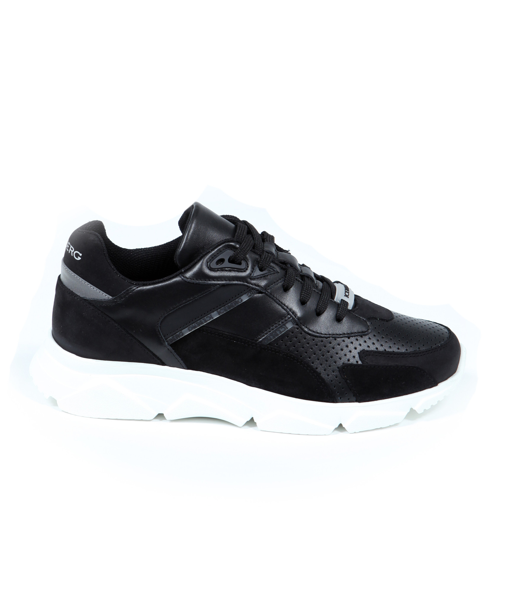 Iceberg sneakers | Zwart met witte zool | Royalz Exclusive Men's Wear -  Royalz