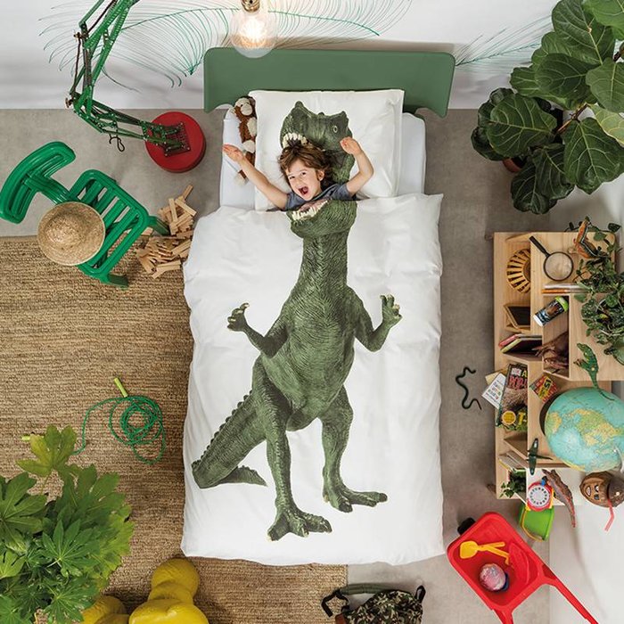 SNURK beddengoed Housse de couette Dino SNURK