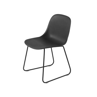 Muuto Fiber Side Chair pieds traineaux