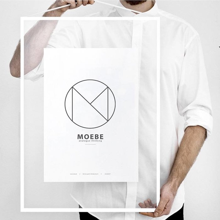 Moebe Cadre blanc