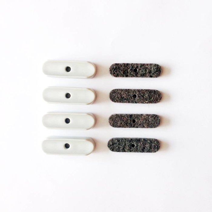 HAY Glisseurs en feutre AAS (set de 4pcs)