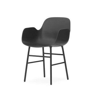 Normann Copenhagen Form Armchair Staal