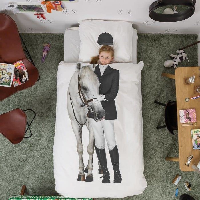 SNURK beddengoed Housse de couette Cavalière
