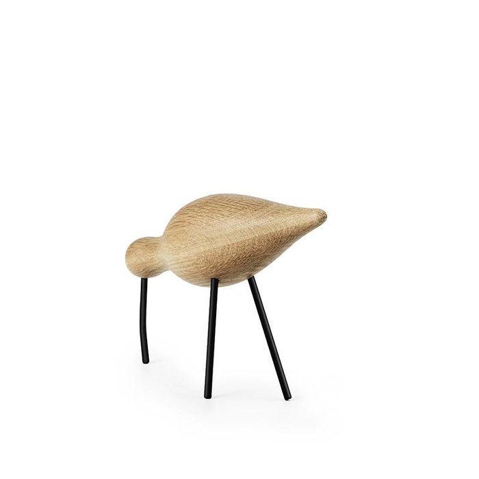 Normann Copenhagen Shorebird eikenhout zwart