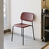 HAY Soft Edge40 chair - Black steel frame