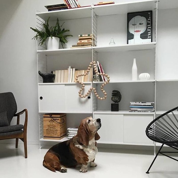 String 3 étagères 78x30cm