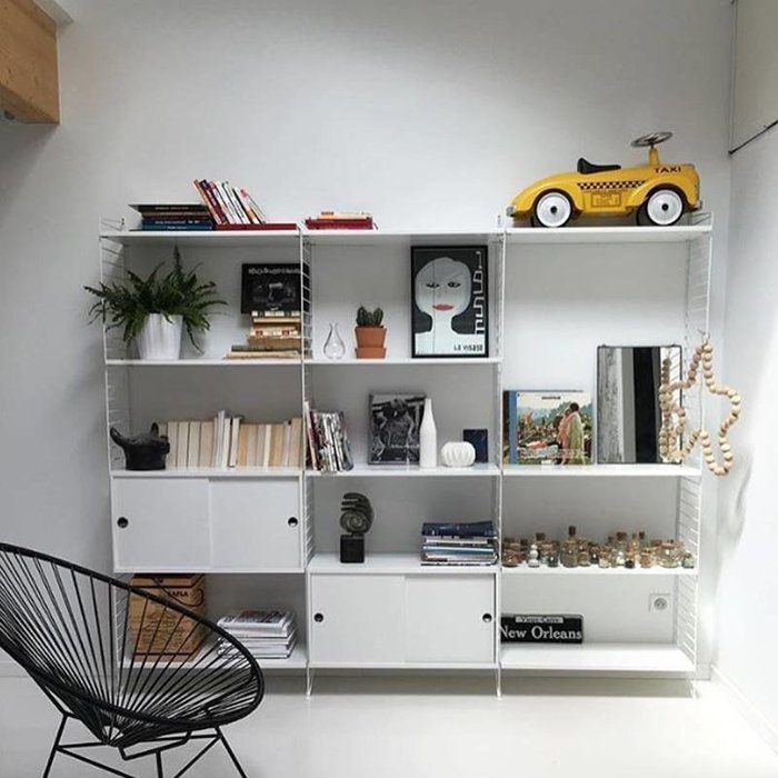 String 3 étagères 78x30cm