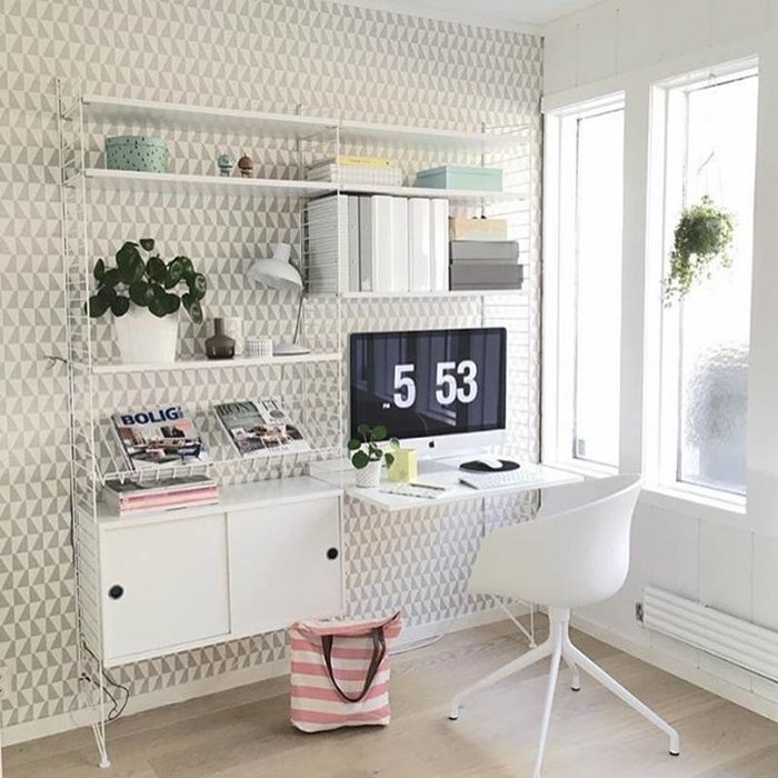 String Cabinet with sliding doors 78x30xH42cm - String