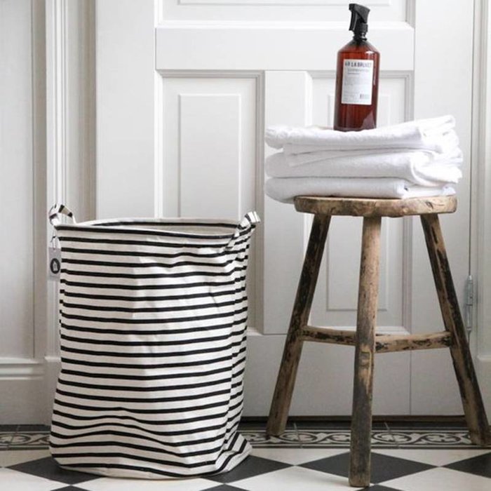 House Doctor Wasmand - Opbergmand streep