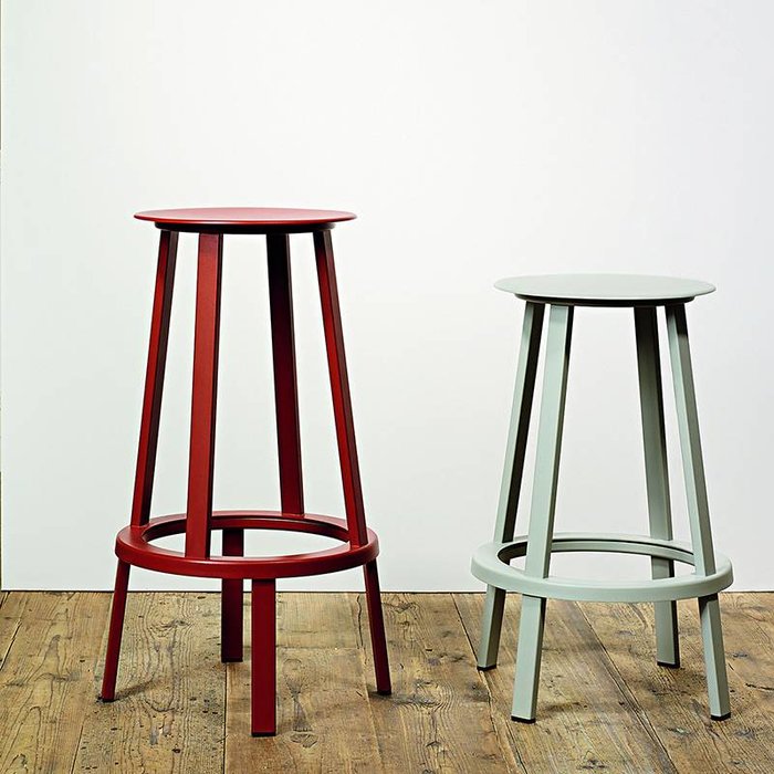 HAY Tabouret Revolver Stool  - powder coated steel frame