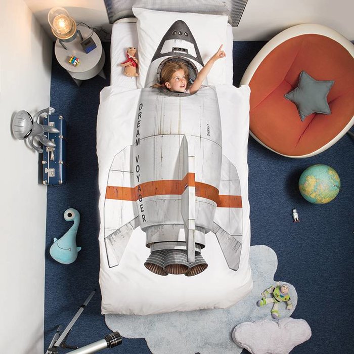 SNURK beddengoed Housse de couette Rocket