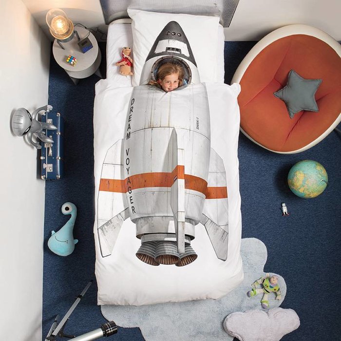 SNURK beddengoed Housse de couette Rocket