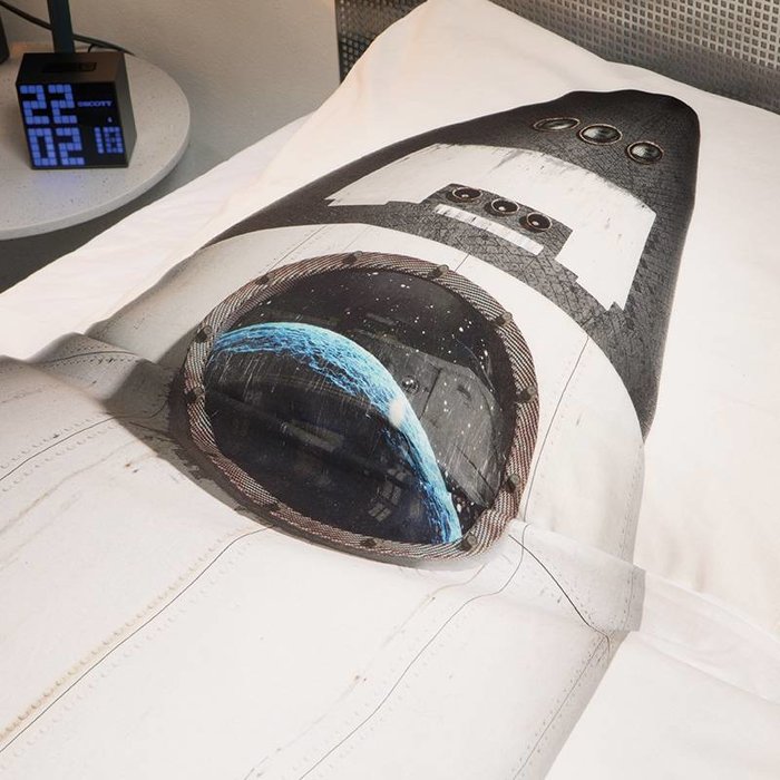 SNURK beddengoed Rocket dekbedovertrek 1p