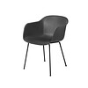 Muuto Fiber Armchair pieds tube