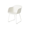 Muuto Fiber Armchair pieds traineaux