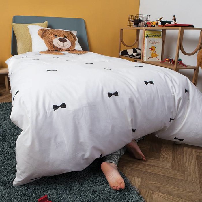 SNURK beddengoed FLANEL Teddy dekbedovertrek