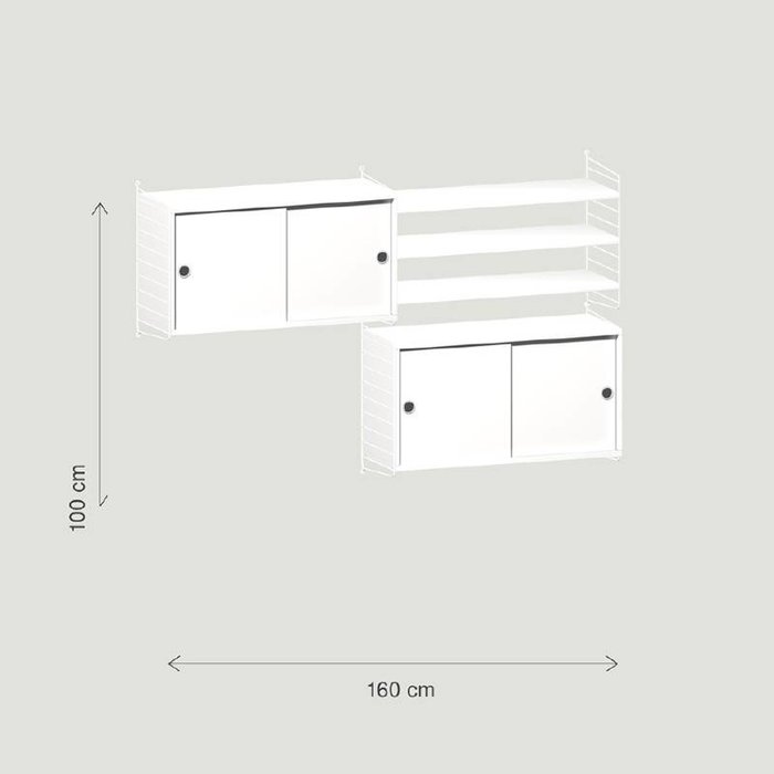 String Wandconfiguratie 1 - String