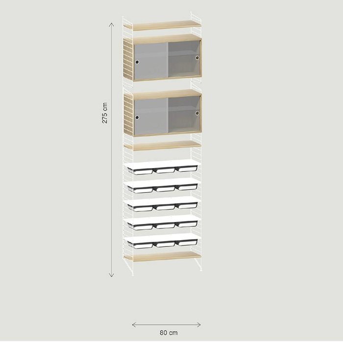 String Wandconfiguratie 7 - String