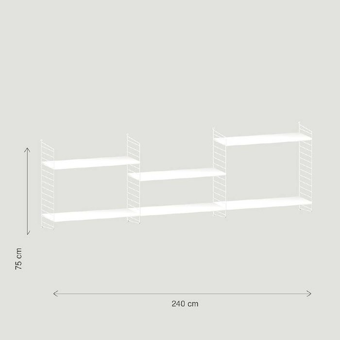 String Wandconfiguratie 17 - String
