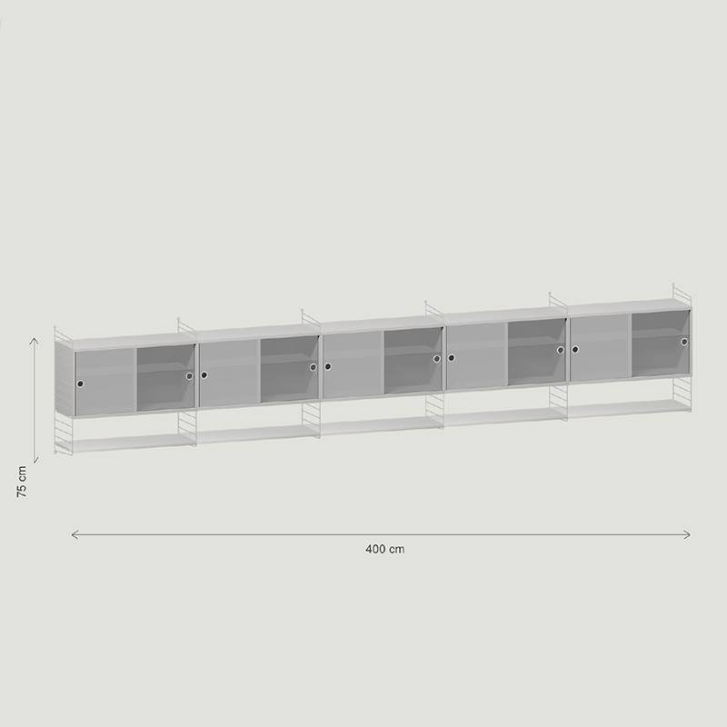 String Wandconfiguratie 19 - String