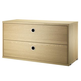 String Commode avec tiroirs 78x30x42
