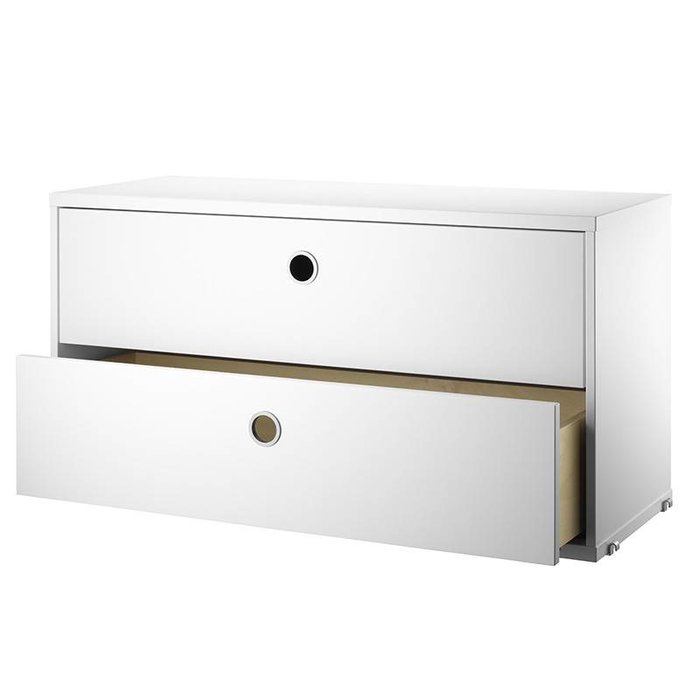 String Commode avec tiroirs 78x30x42cm - String