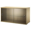 String Vitrine kast (glas) 78x30x42