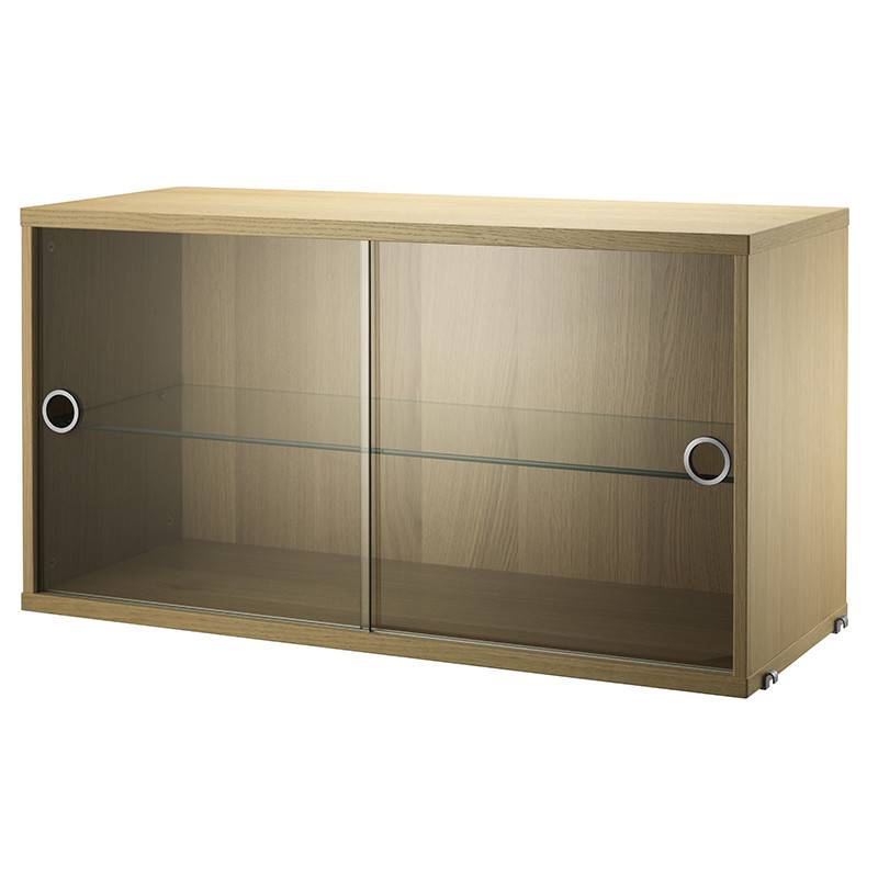 String Vitrine kast (glas) 78x30x42 - String