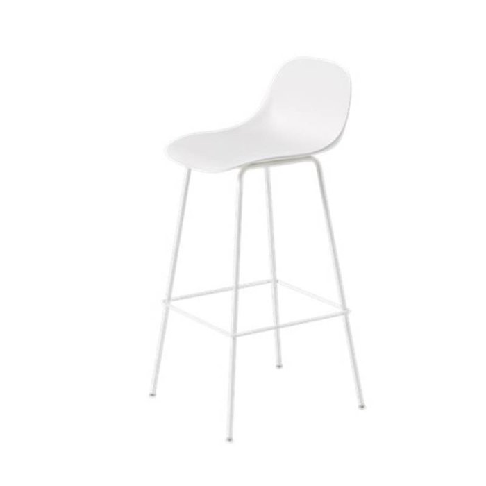 Muuto Fiber tabouret frame tube avec dossier